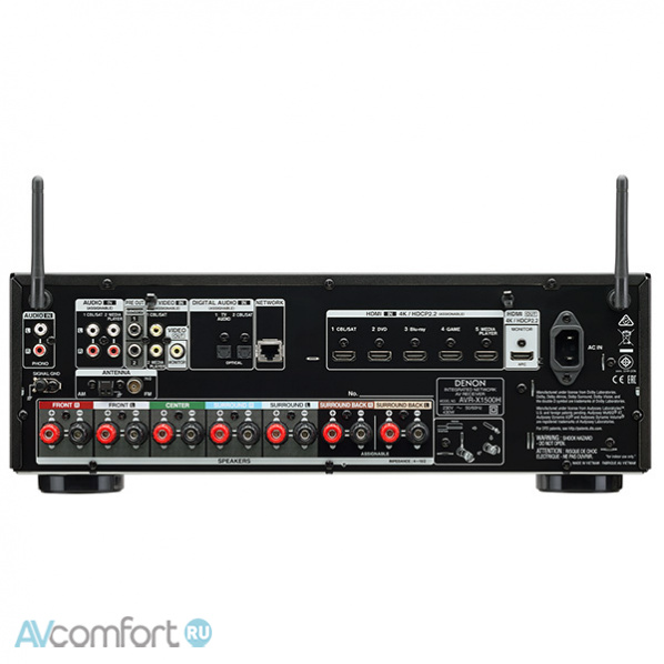Denon AVR-X1500H Black Denon AVR-X1500H Black
