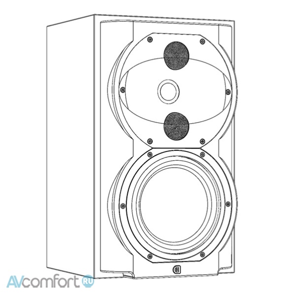Perlisten Audio R4b Black High Gloss Perlisten Audio R4b Black High Gloss
