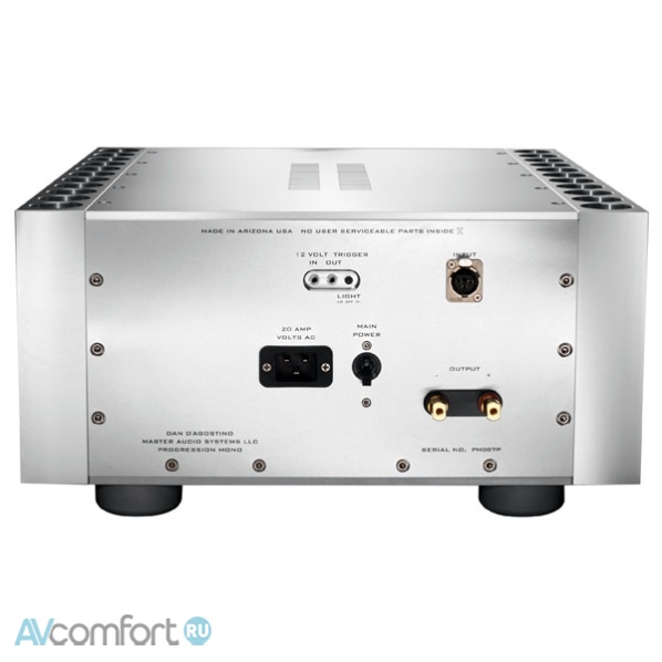 Dan D’Agostino Progression M550 Mono Amplifier Silver Dan D’Agostino Progression M550 Mono Amplifier Silver