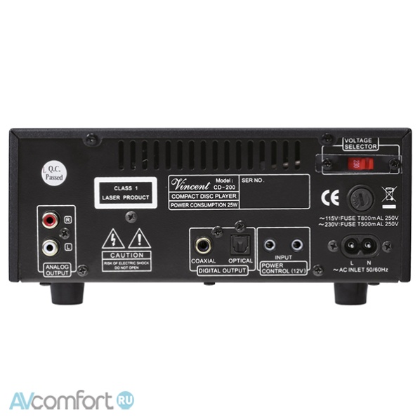 Vincent CD-200 Black Vincent CD-200 Black