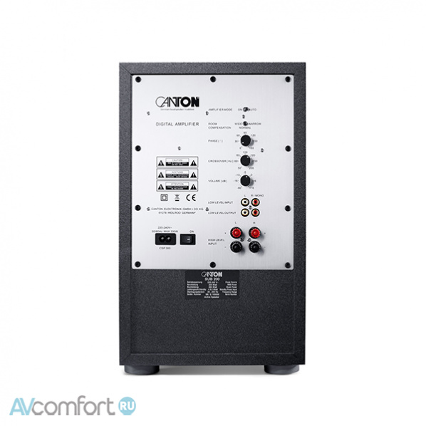 Canton Sub 200 Black Canton Sub 200 Black