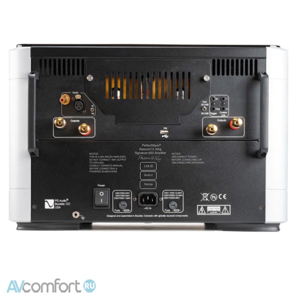 Ps Audio BHK Signature 600 mono Silver Ps Audio BHK Signature 600 mono Silver