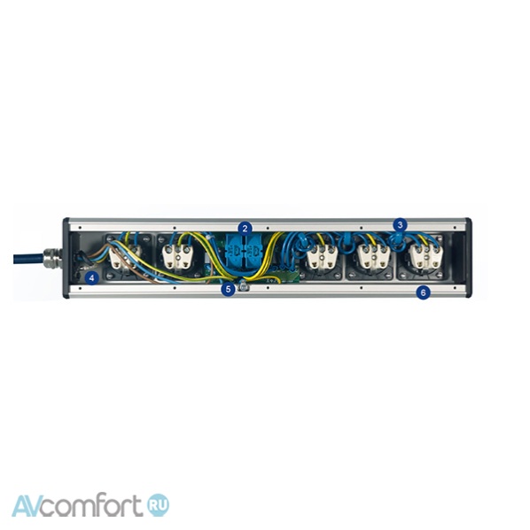 T+A Power Bar 2+3 HD Silver T+A Power Bar 2+3 HD Silver