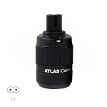 ATLAS CABLES C7 IEC Plug Rodium plated