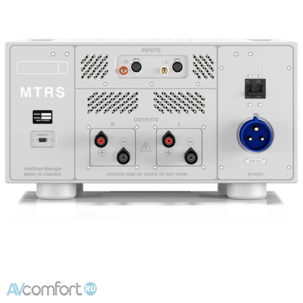 EMM Labs MTRS Stereo Amplifier Silver EMM Labs MTRS Stereo Amplifier Silver