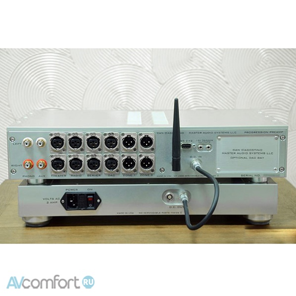 Dan D’Agostino Progression Preamplifier DAC Module Black Dan D’Agostino Progression Preamplifier DAC Module Black