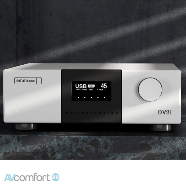 EMM Labs DV2i Integrated Converter Silver EMM Labs DV2i Integrated Converter Silver