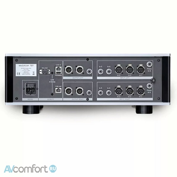 Soulution 727 Preamplifier Soulution 727 Preamplifier
