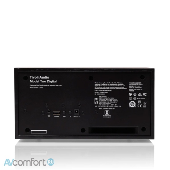 Tivoli Audio Model Two Digital Black/Black Tivoli Audio Model Two Digital Black/Black