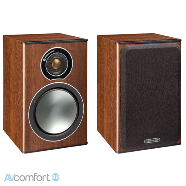 monitor audio bronze 1 walnut