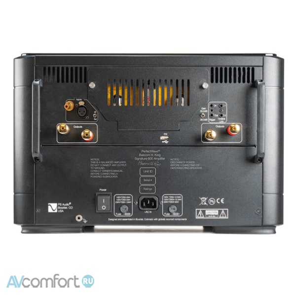 Ps Audio BHK Signature 600 mono Black Ps Audio BHK Signature 600 mono Black