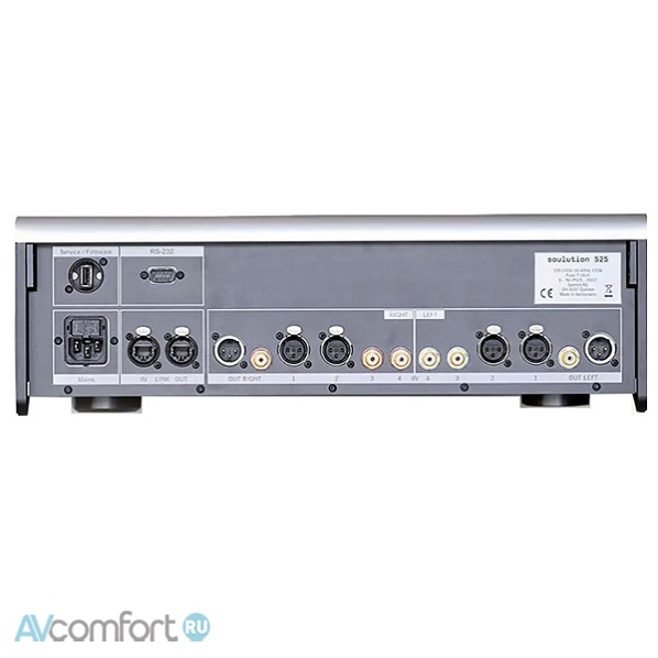 Soulution 525 Preamplifier Soulution 525 Preamplifier