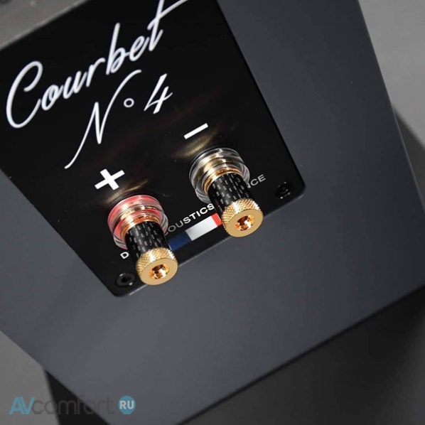 Davis Acoustics Courbet 4 Black Matt Davis Acoustics Courbet 4 Black Matt