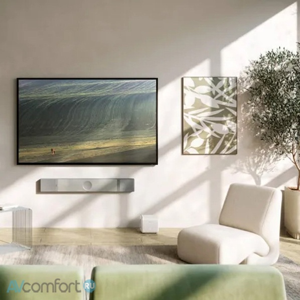KEF XIO Soundbar Silver Grey (SP4083M0AA) KEF XIO Soundbar Silver Grey (SP4083M0AA)