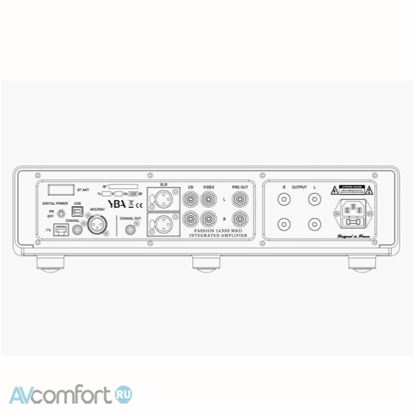 YBA Passion IA350 MKII Silver YBA Passion IA350 MKII Silver