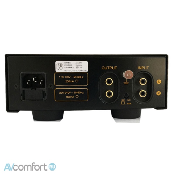 E.A.R./Yoshino Phonobox Signature MM/MC Black E.A.R./Yoshino Phonobox Signature MM/MC Black