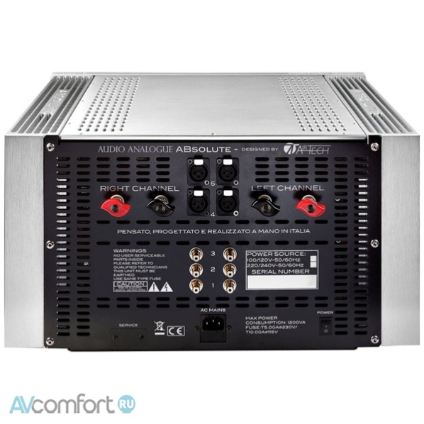 Audio Analogue Absolute RR Black Audio Analogue Absolute RR Black