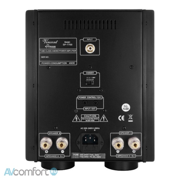 Vincent SP-T700 Black Vincent SP-T700 Black