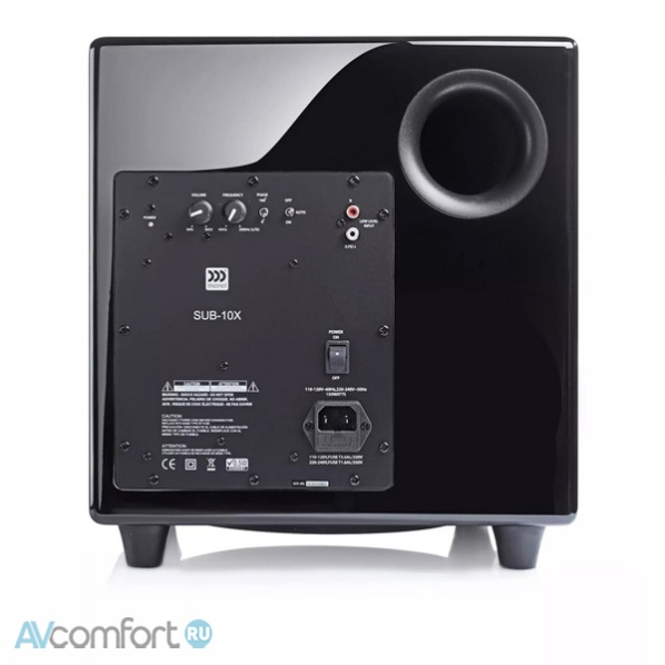 Morel SUB-10X Black Morel SUB-10X Black