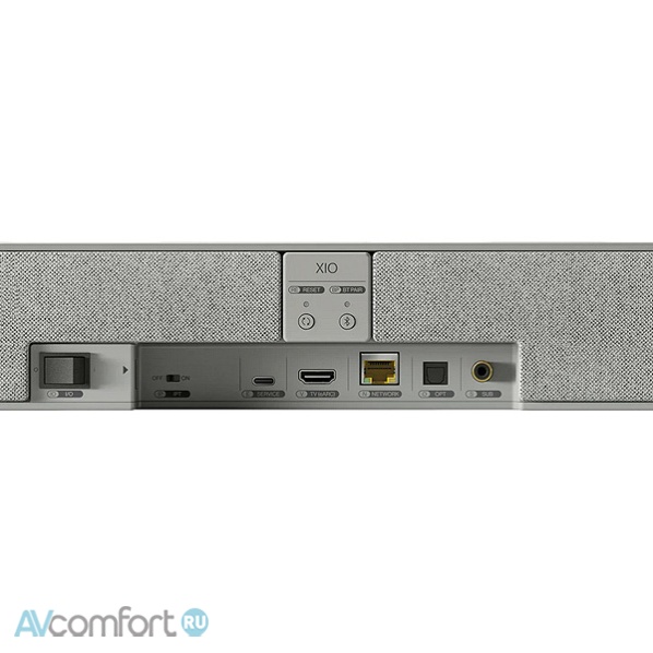 KEF XIO Soundbar Silver Grey (SP4083M0AA) KEF XIO Soundbar Silver Grey (SP4083M0AA)