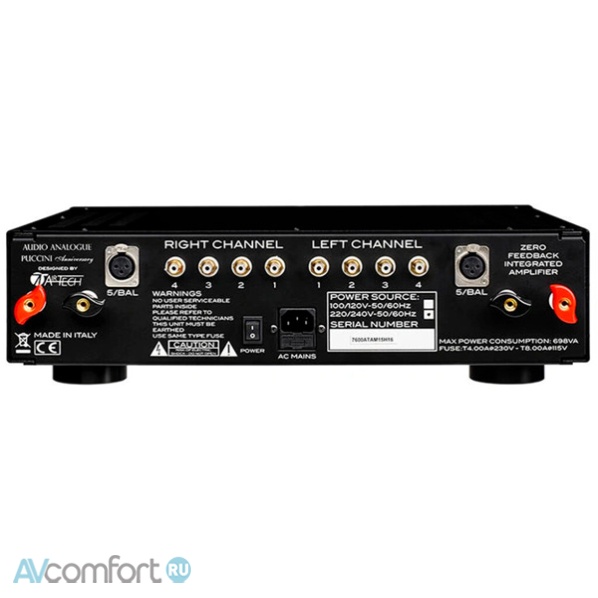 Audio Analogue Puccini Anniversary Black Audio Analogue Puccini Anniversary Black