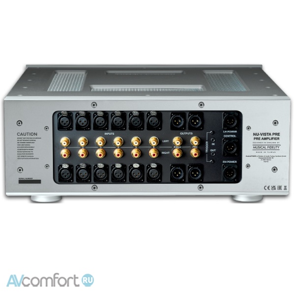 Musical Fidelity NU-Vista Pre Silver Musical Fidelity NU-Vista Pre Silver