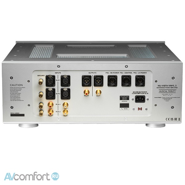 Musical Fidelity NU-Vista Vinyl 2 Silver Musical Fidelity NU-Vista Vinyl 2 Silver