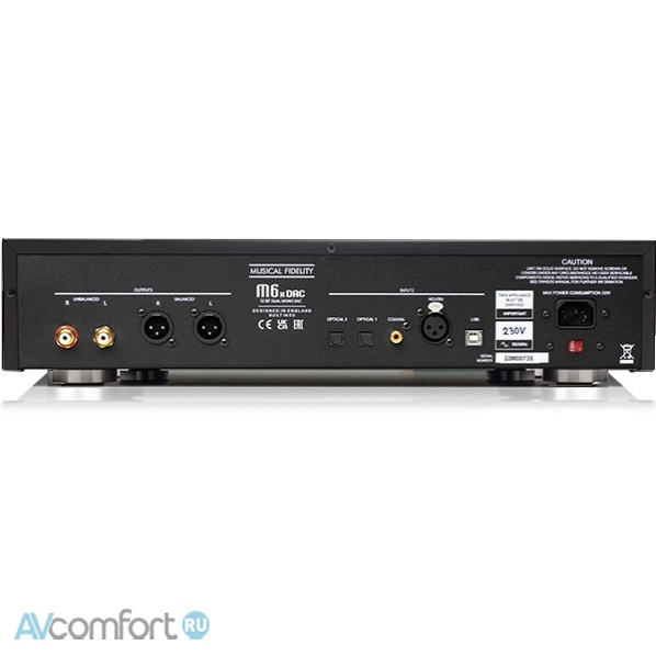 Musical Fidelity M6X DAC Silver Musical Fidelity M6X DAC Silver