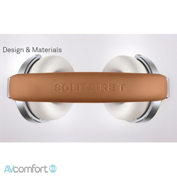 T+A Solitaire T Cognac-White T+A Solitaire T Cognac-White