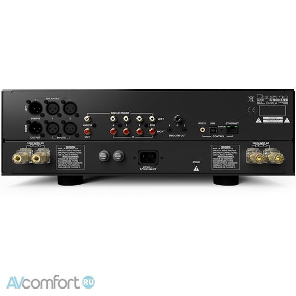 Bryston Bi-200/Phono-MM/MC Black Bryston Bi-200/Phono-MM/MC Black