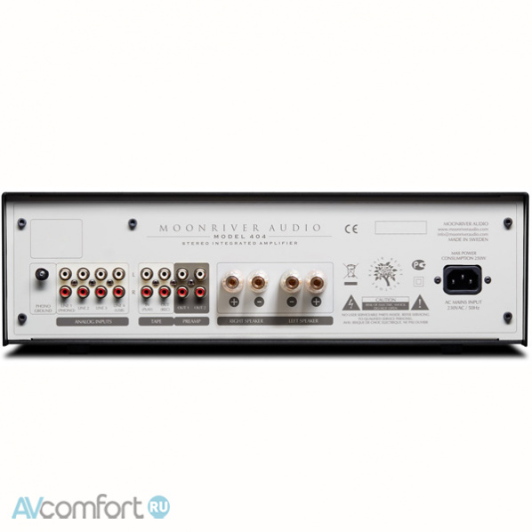 Moonriver Audio 404 Black Moonriver Audio 404 Black
