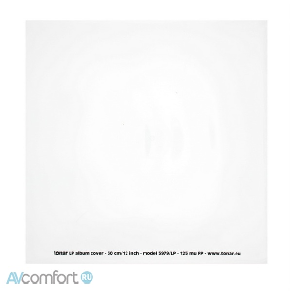 AVComfort, TONAR Anti-Static Record Sleeves (5979)