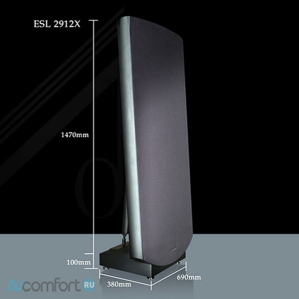 Quad ESL 2912X Black Quad ESL 2912X Black