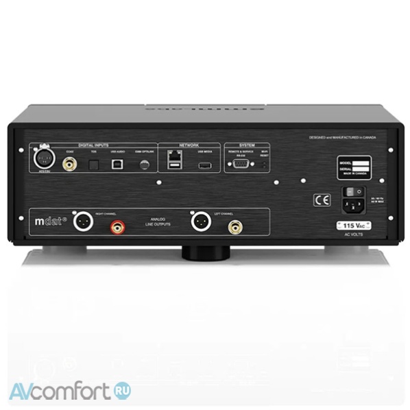 EMM Labs DA2i Stereo D/A Converter Black EMM Labs DA2i Stereo D/A Converter Black